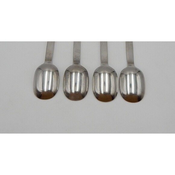 Retroneu INFINITE Stainless Dinner Soup Spoons 18/8 Korea Glossy Flatware S/4 (B - Picture 8 of 10